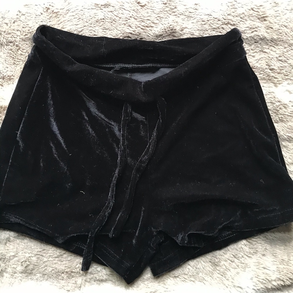 Velvet boy shorts